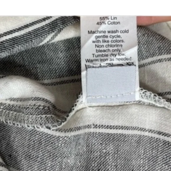 EUC Madewell Striped Lace-Up Mini Skirt (T) - Picture 12 of 13